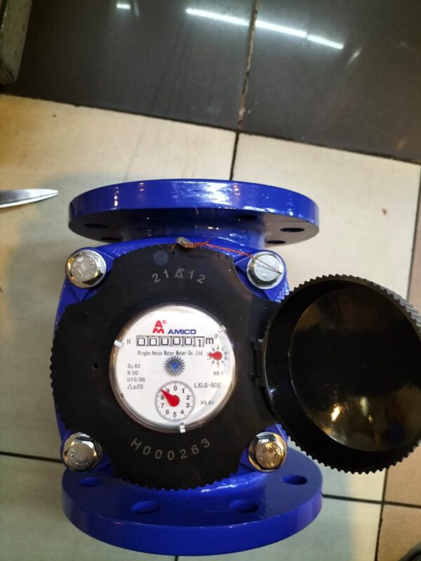 Water Meter Amico Type LXLG-80E Size 3 Inch DN 80mm/Meteran Air Amico 3 Inch - Gambar 2