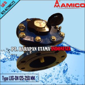 Jual Water Meter Amico Type LXLG-125E Size 5 Inch DN 125mm