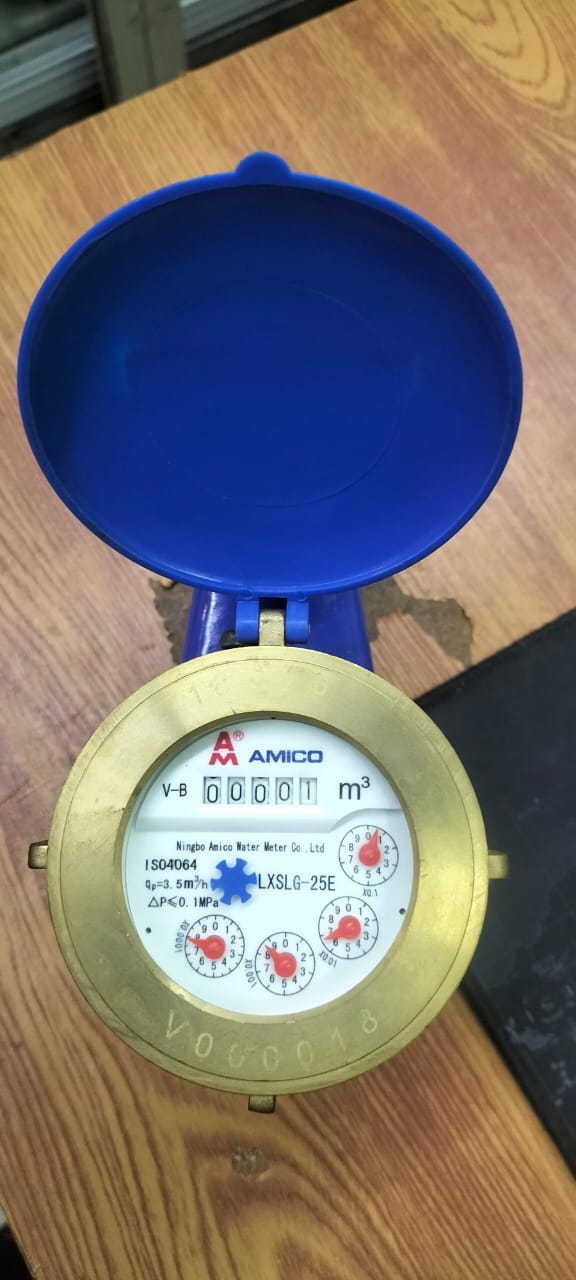 Water Meter Amico 1 Inch Vertikal LXSLG-25E - Gambar 2