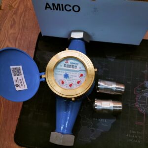 Water Meter Amico 1 Inch Horizontal Model LXSG-25E, Meteran Air Dingin Amico DN25mm